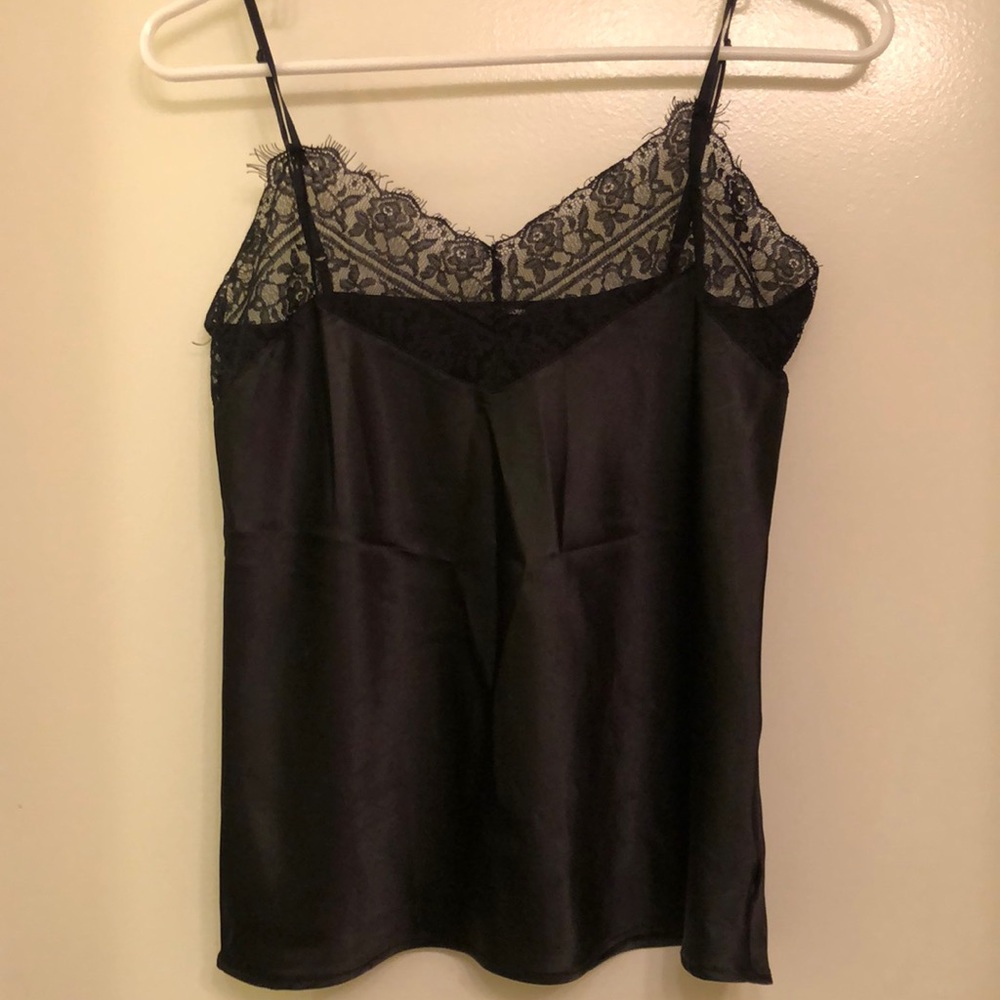Silk and Lace Camisole Tank